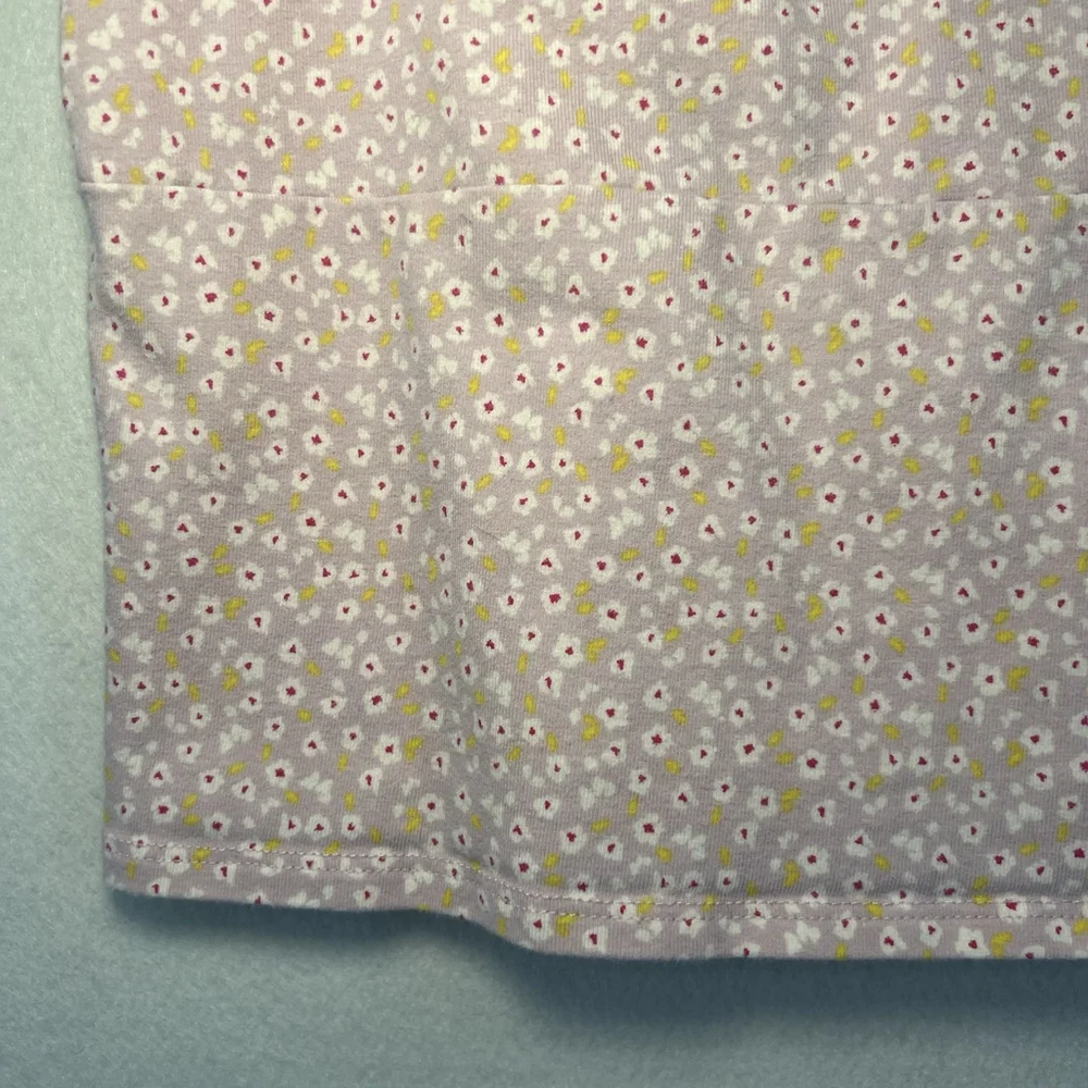 Art Class Girl’s Tank Top Cami Lavender Floral Size Medium (7/8) Summer Top